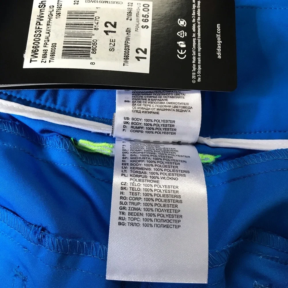 Adidas NWT Climalite Performance Shorts Women 12